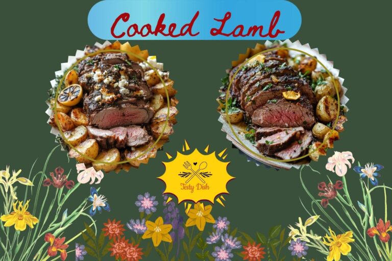 cooked lamb