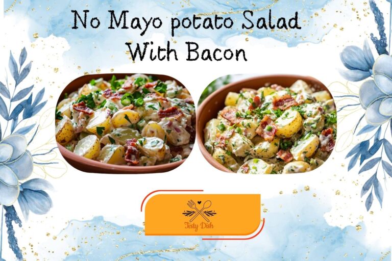 no mayo potato salad with bacon