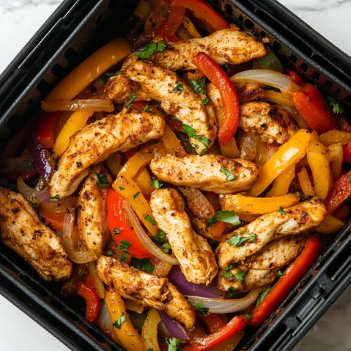 🌮 Air Fryer Fajitas – A Fast, Fun, and Flavor-Packed Dinner! 🌶️