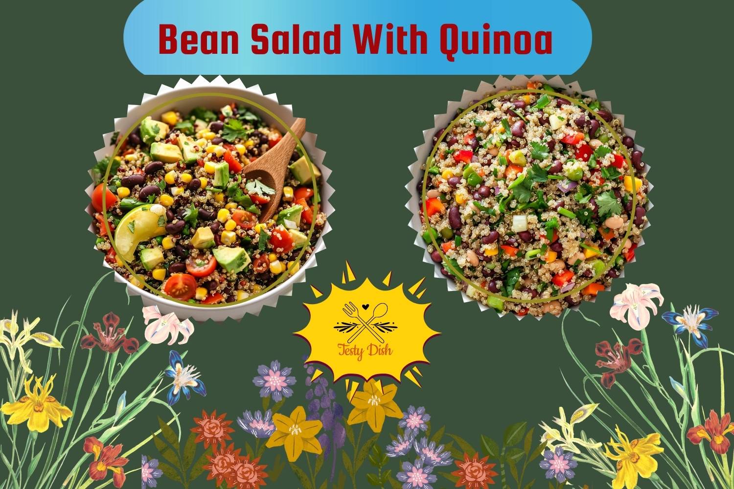 bean salad with quinoa