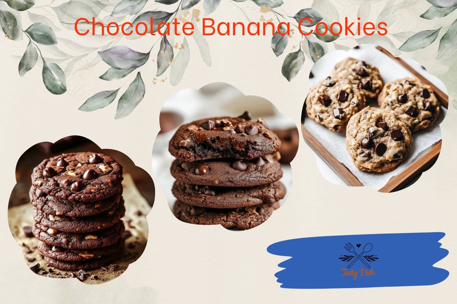 chocolate banana cookies