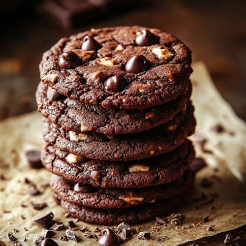 🍫🍌 Chocolate Banana Cookies; Healthy, Easy and So Yummy!