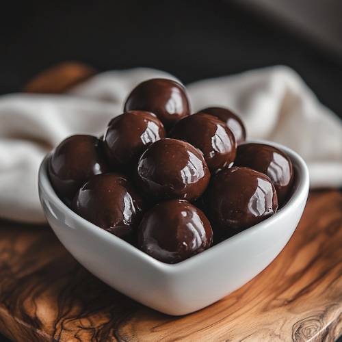 🍫 Double Chocolate Balls – A 4-Ingredient Healthy Snack!