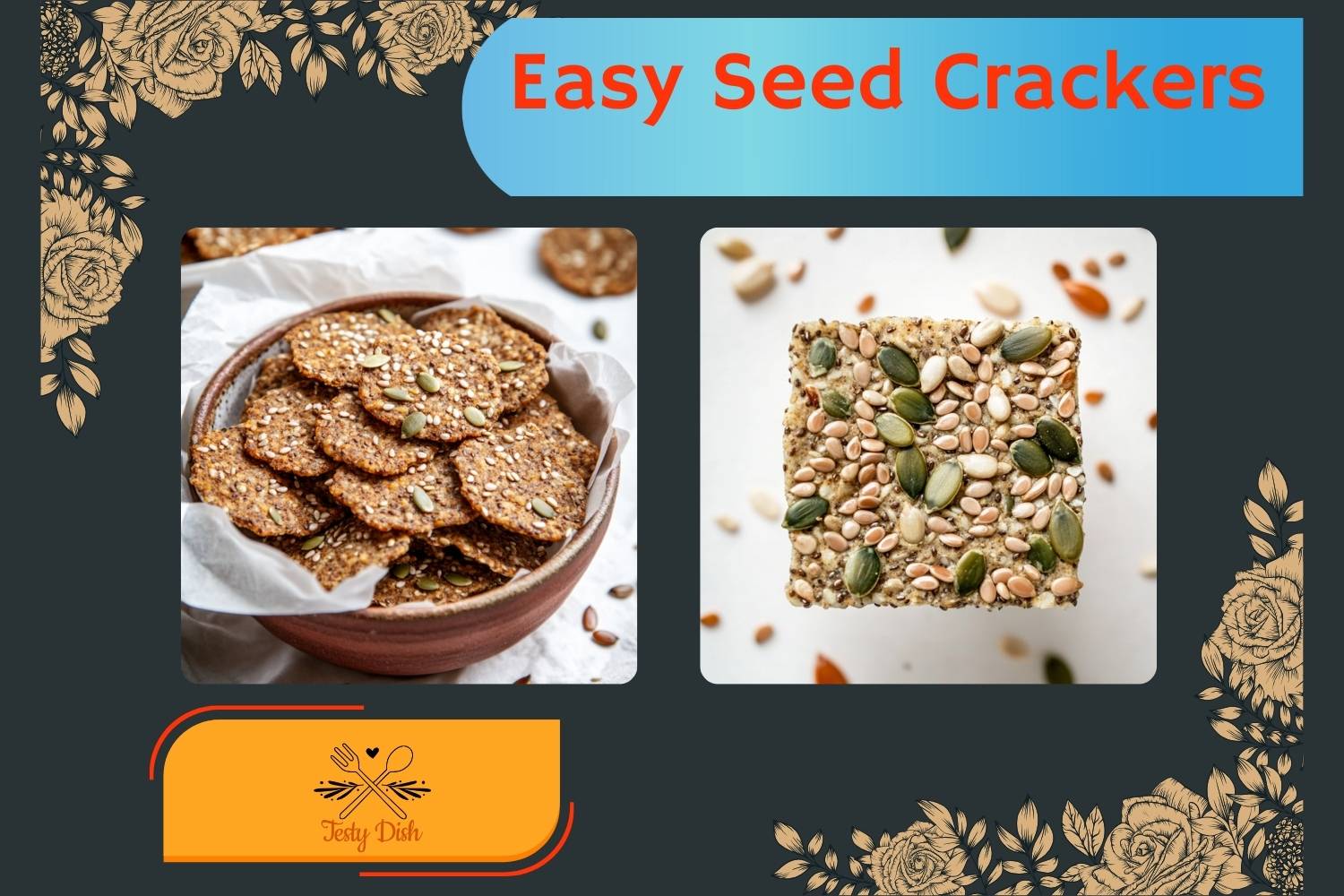 easy seed crackers