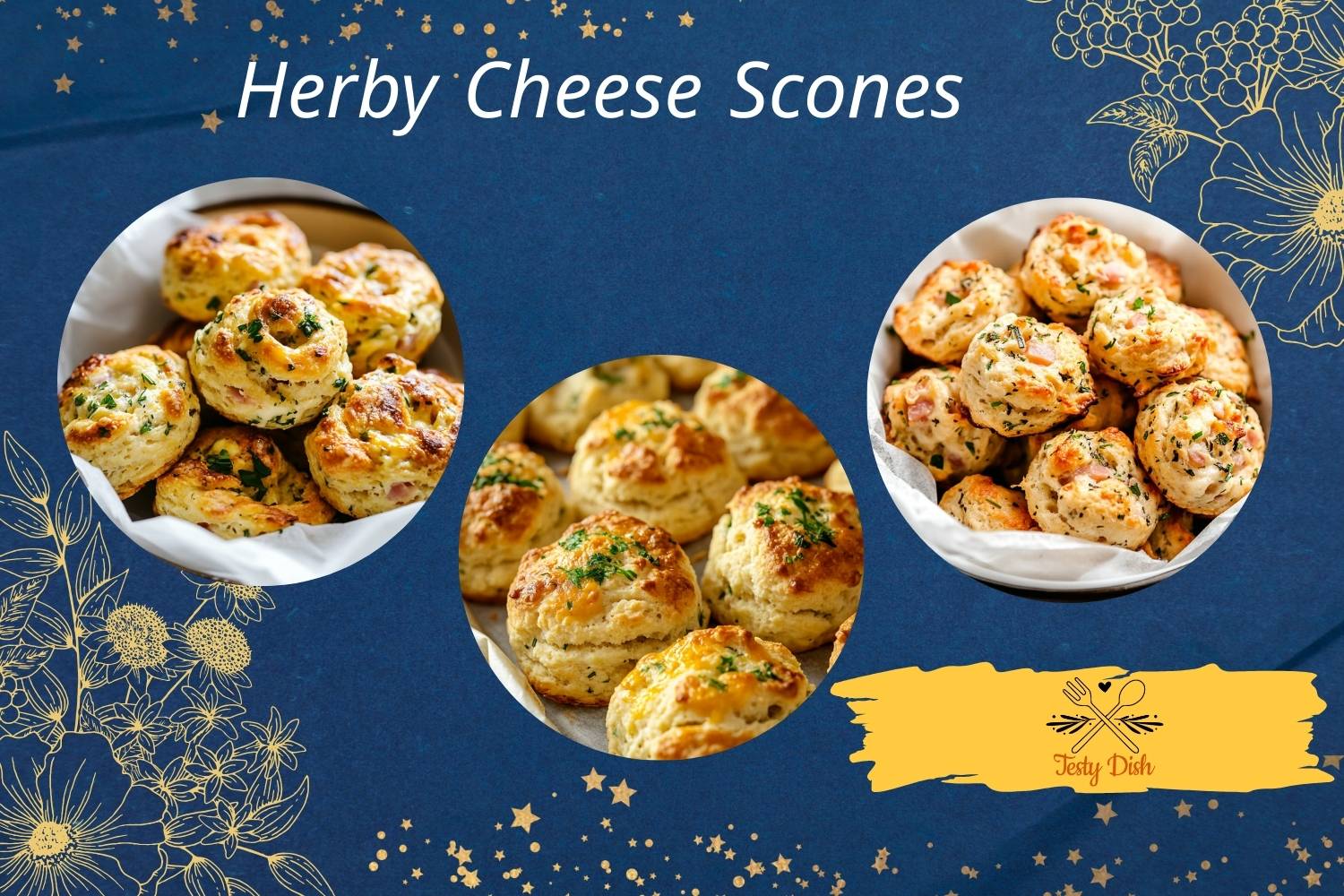 herby cheese scones