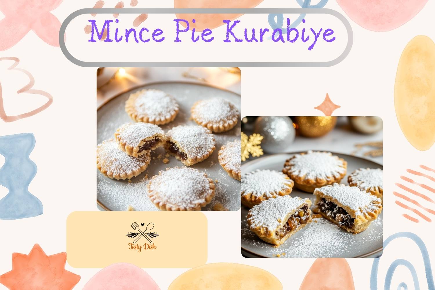 mince pie kurabiye