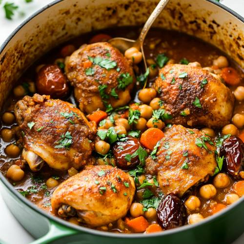 🥘 Moroccan Chicken Chickpeas – One Tray, Big Flavor!