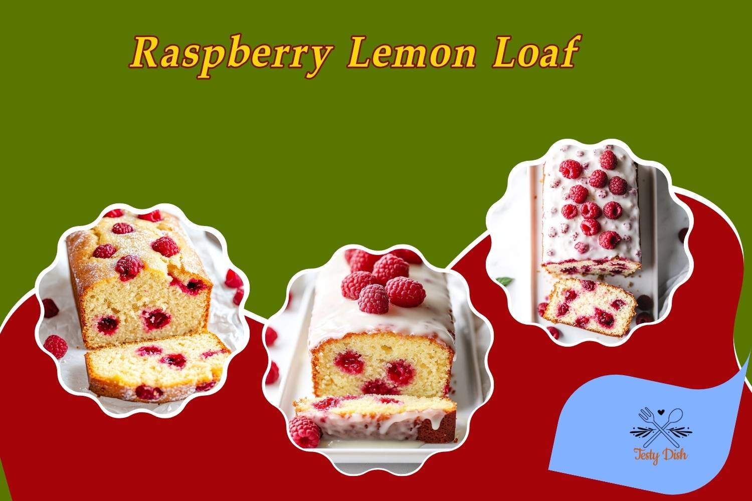 raspberry lemon loaf