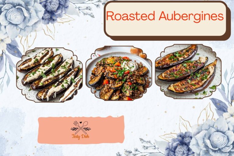roasted aubergines