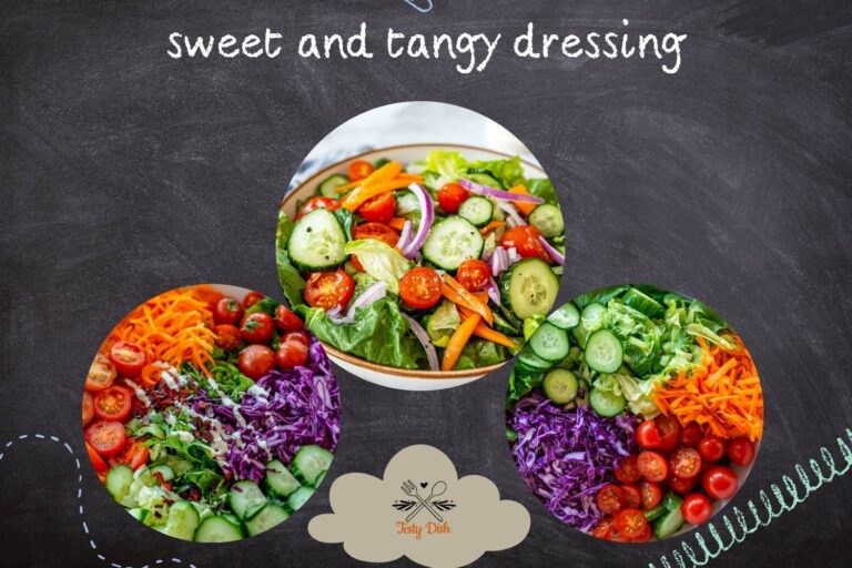sweet & tangy creamy tahini dressing