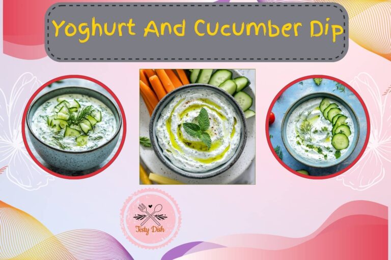 yoghurt and cucumber dip