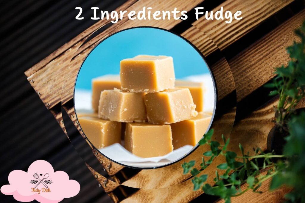 2 ingredients fudge