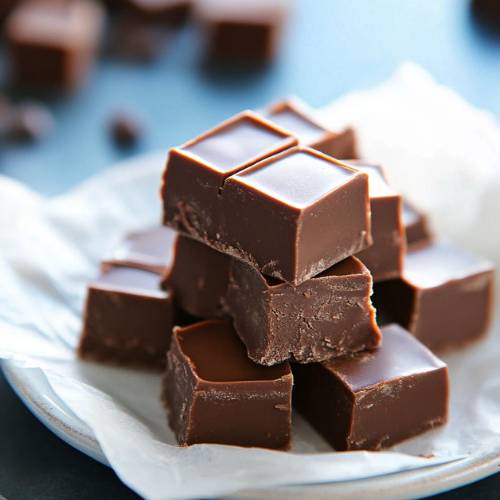 🍫 2-Ingredient Fudge; Healthy, Easy, and Super Yummy!