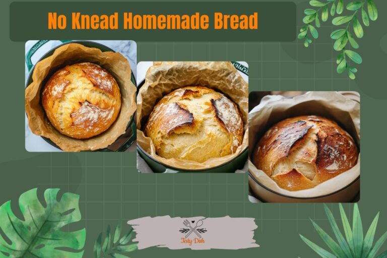 no knead homemade bread
