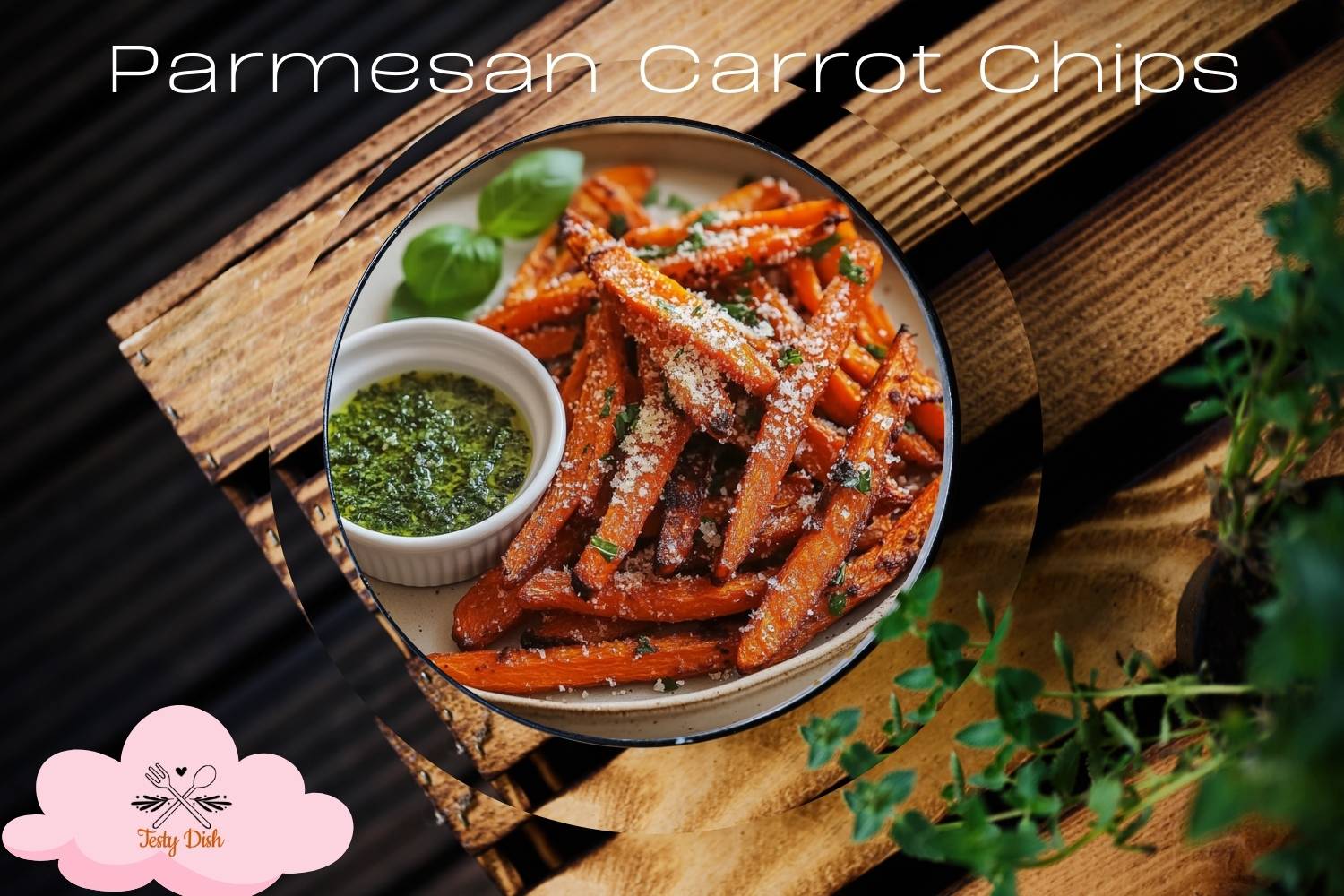 parmesan carrot chips