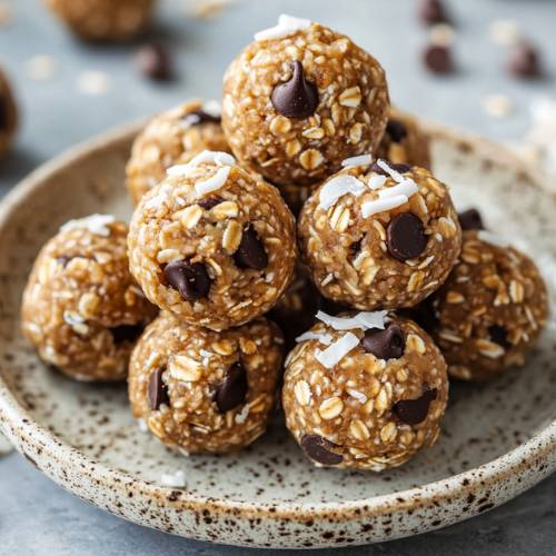 🥜 Peanut Butter Energy Balls; Just 6 Ingredients!