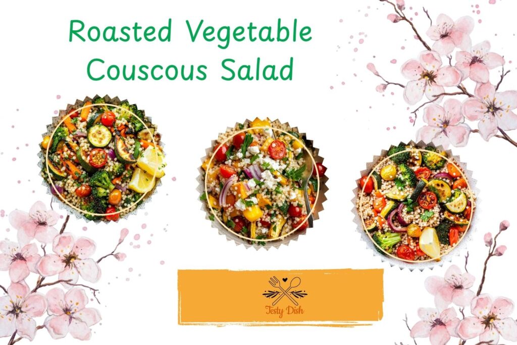 roasted vegetable couscous salad