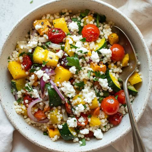 🥗 Roasted Vegetable Couscous Salad