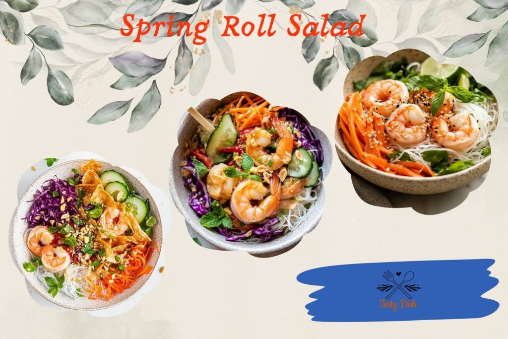spring roll salad