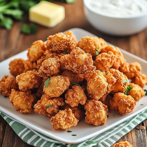 Air Fryer Popcorn Chicken Recipe (Crispy Healthy High-Protein Fakeaway)