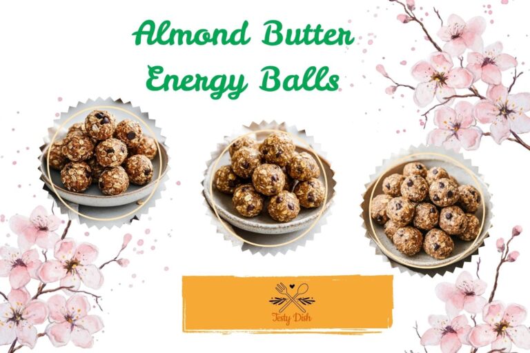 ⚡️Almond Butter Energy Balls, Tasty Bites Full of Energy!