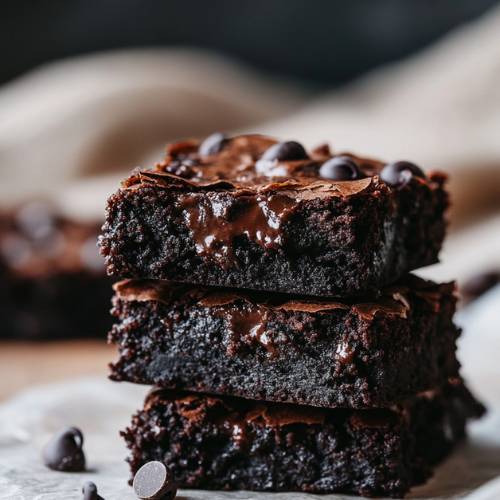 Fudgy Black Bean Brownies (Healthy Plant-Based High Fiber Brownie Recipe)