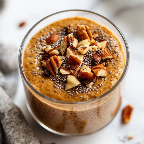 Easy Pumpkin Chia Pudding Recipe (High-Protein & Healthy Breakfast)