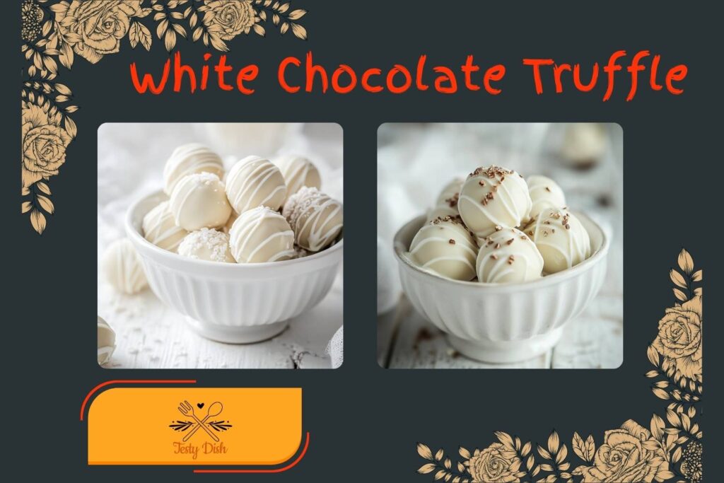 white chocolate truffle