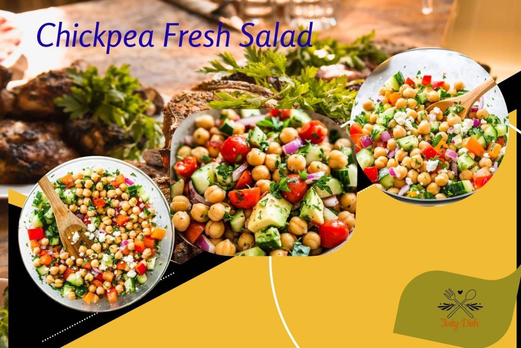 chickpea fresh salad