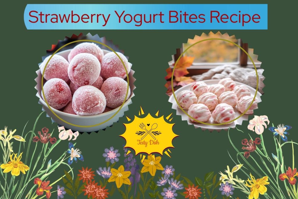 strawberry yogurt bites recipe