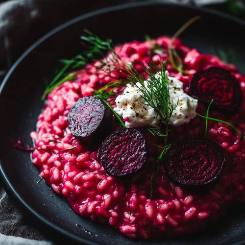 Beetroot and Goat Cheese Risotto (Creamy, Easy & Restaurant-Style ...