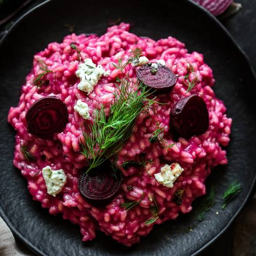 Beetroot and Goat Cheese Risotto (Creamy, Easy & Restaurant-Style ...