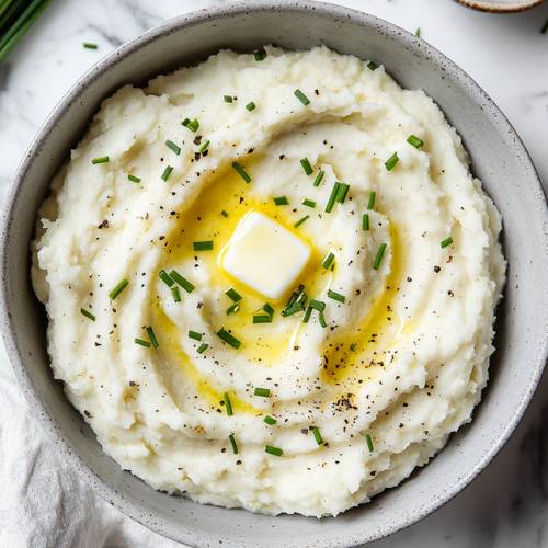 Creamy Cauliflower Mash Recipe (Low-Carb, Cheesy & Easy Alternative to Mashed Potatoes)
