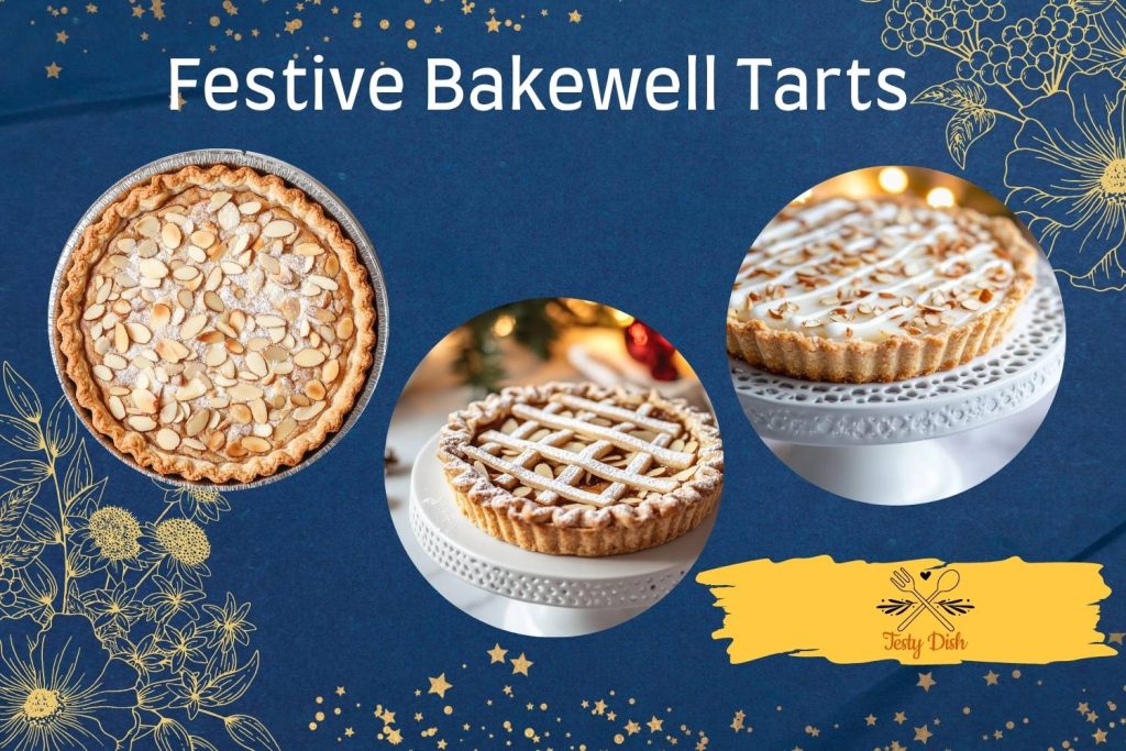 festive bakewell tarts