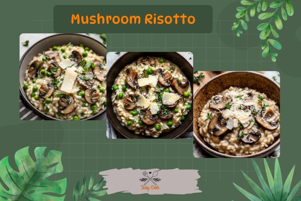mushroom risotto