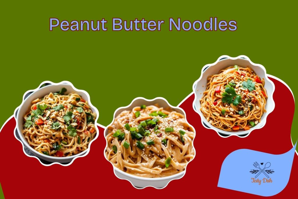 peanut butter noodles