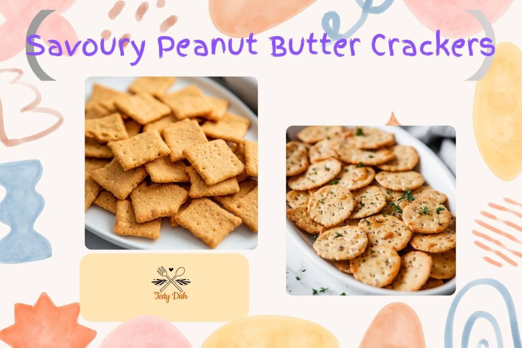 savoury peanut butter crackers