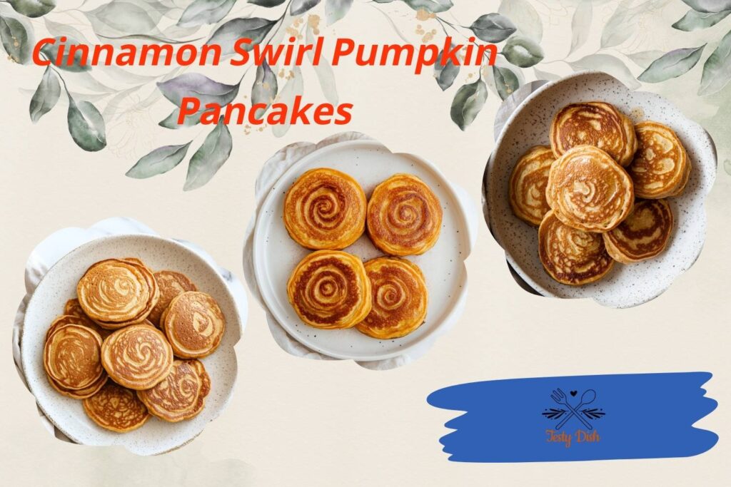 cinnamon swirl pumpkin pancakes