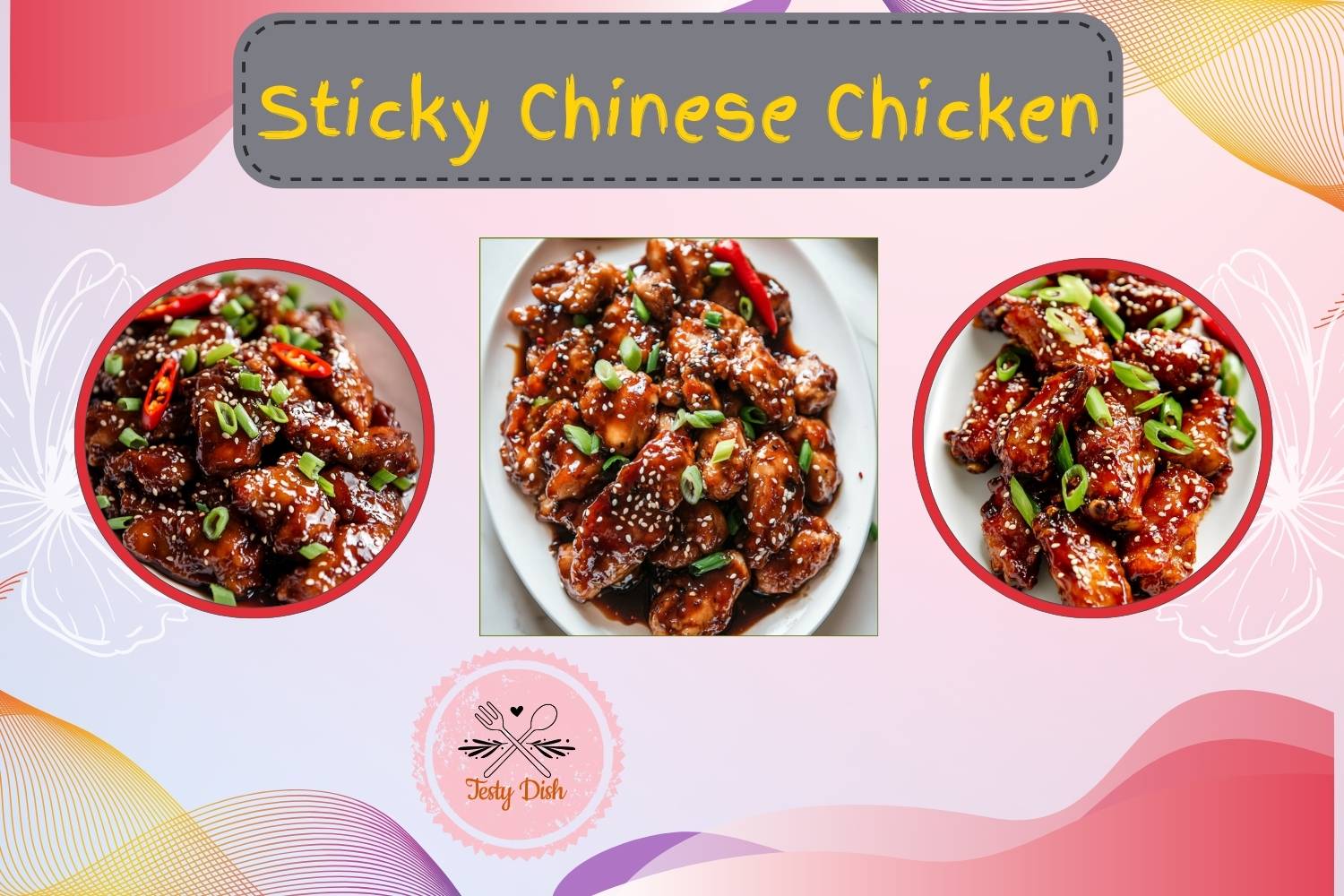 sticky chinese chicken