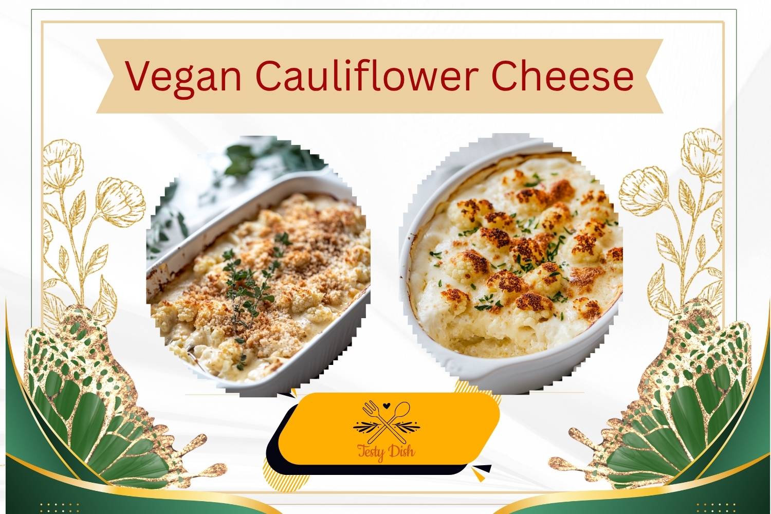 vegan cauliflower cheese