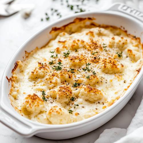 Creamy Vegan Cauliflower Cheese Recipe | Easy Dairy-Free Comfort Food