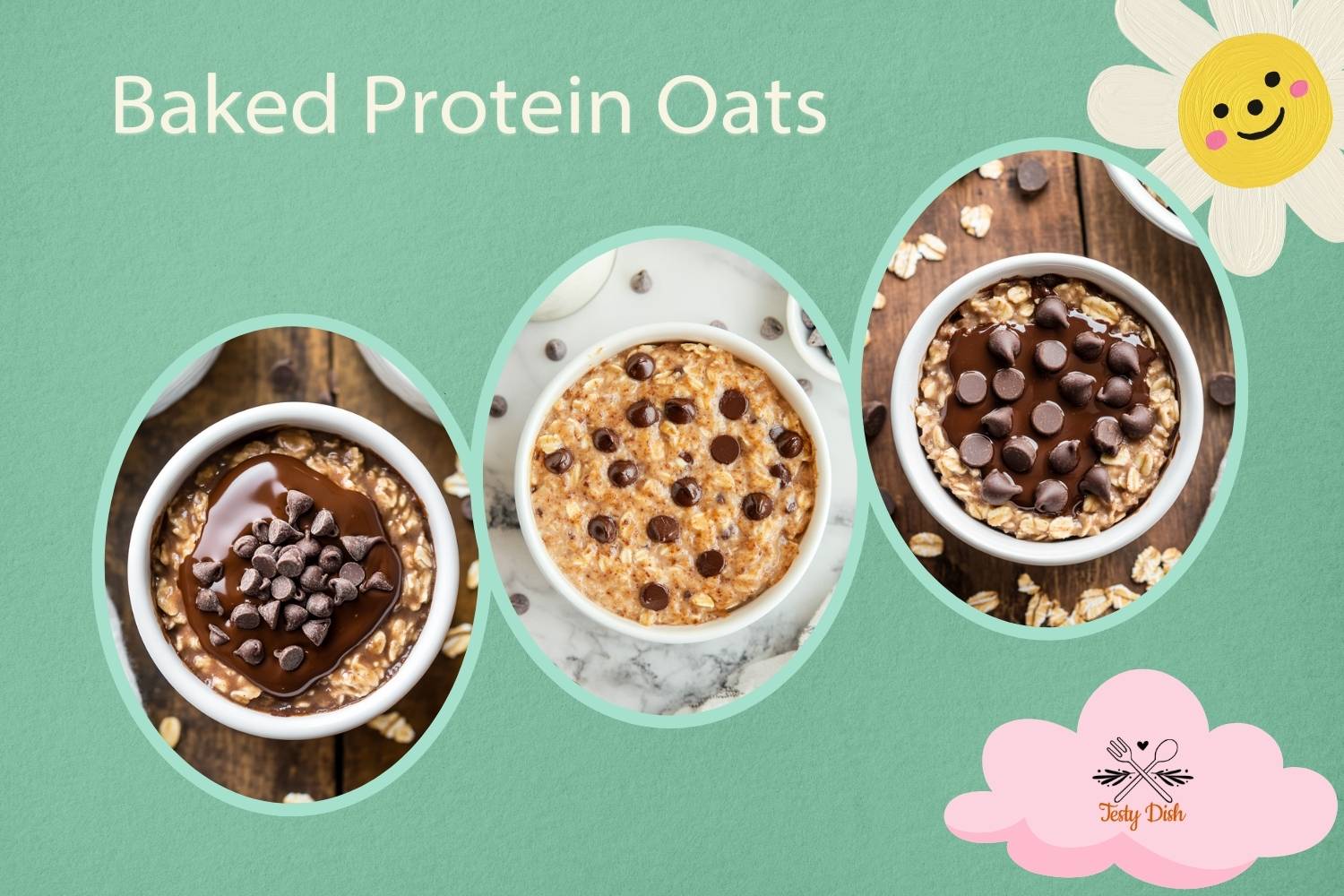 baked protein oats