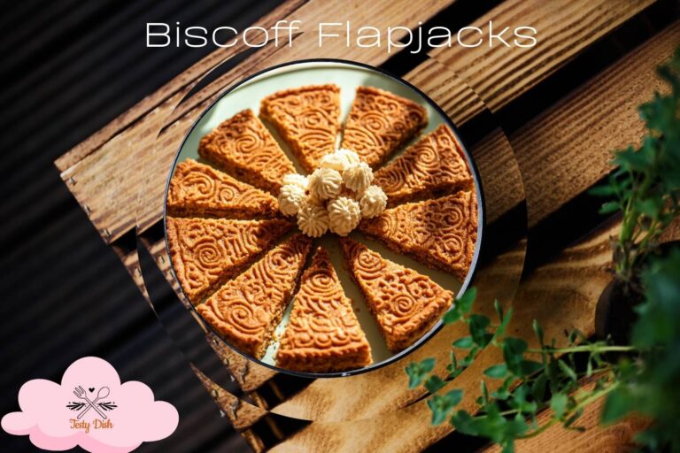 biscoff flapjacks
