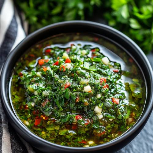 Easy Chimichurri Recipe (Authentic Argentinian Herb Sauce for Steak)