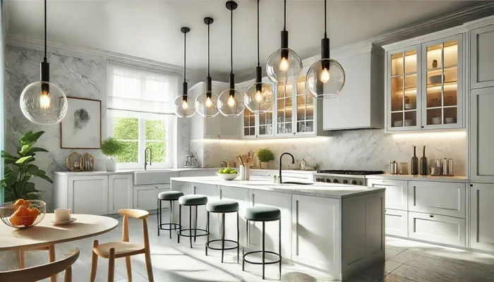 How to Determine the Right Pendant Size for Kitchen Island